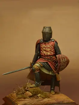 1/24 75 mm fantasy človek bojevnik stojijo starodavne igrača Smolo Model Mini Kit unassembly Unpainted