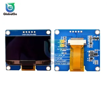 1.54 palčni IIC Serijsko Belo OLED Zaslon Modul 128X64 I2C SPD0301 12864 LCD Zaslon Odbor GND VCC SCL SDA 1.54