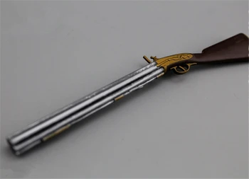 1/6 Obsega Napoleon Flint Pištolo Ptica Pištolo Plastični Model Srednjeveškega Orožja Igrače za 12