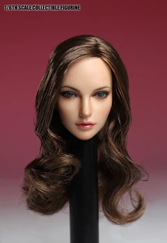 1/6 SUPER RACA SDH005-A/C Ameriški Evropske Ženske Glave Model fit PH bledo barvo telesa