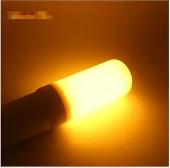1 kos 5 W E14 E26 E27 LED Plamen Učinek Ogenj Žarnice AC 85-265V SMD 2835 Utripanja LED Žarnice Sveče Luči za Dom Dekor
