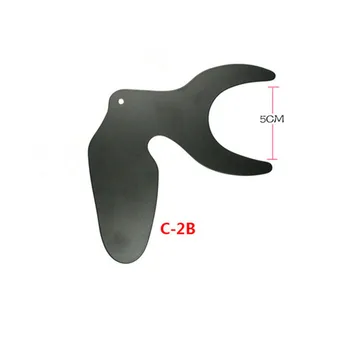 1 Kos Zobne Ortodontskega Fotografske Black Contrasters Autoclavable Instrument