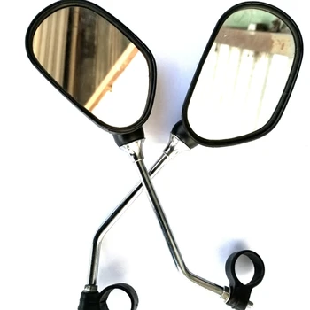 1 Par Kolo Rearview Mirror Varnost Izposoja Pogled Od Zadaj Stekla, Ogledala, Nastavljiva Kolesarjenje Rearview Levo Desno Ogledalo