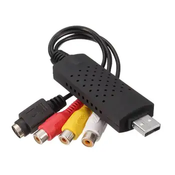10 NTSC USB Zajem Video Kartico TV-Sprejemnik CCTV VCR DVD HDTV, Avdio Adapter Pretvornik Priključek za Zmago Video Igra na RAČUNALNIK/Prenosnik