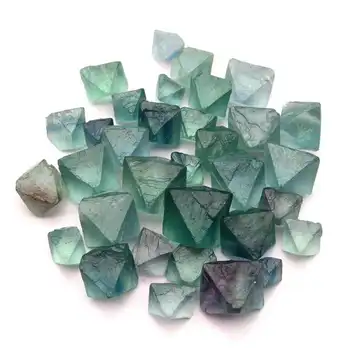 100 g lepo zeleno fluorite octahedral naravne crystal gramoz quartz kamna