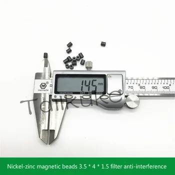 100 kozarcev Induktivna Upornost Filtriranje NiZn Magnetni Noge 3.5*4*1 Diode Triode Obroč