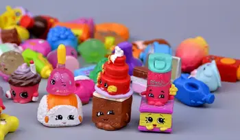 100 kozarcev/veliko Veliko Stilov Miniaturni Nakupovanje Sadja Lutke figuric za Družino Otroško Božično Darilo Igra Igrače Mešani Sezon