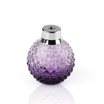 100 ML Letnik Kristalno Steklo Parfum Spray Steklenico Razpršilo Vžigalnike Purple Pineapple Vzorec Design Škropilnica