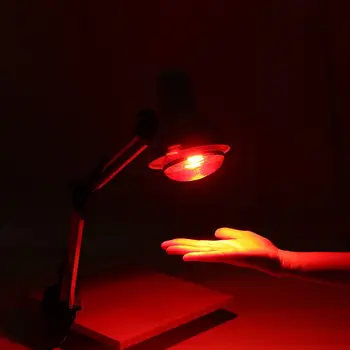 100W 220V Infrardeče Toplote Lučka za Nočno Osvetlitev, Ogrevanje Terapija Svetlobe v Terapevtske Lajšanje Bolečin Zdravje Žarnica Fizioterapija Instrument