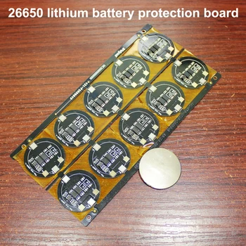 10pcs/veliko 26650 litijeva baterija 3,7 V dvojno MOS protection board baterije DIY 4,2 V protection board trenutno 4A
