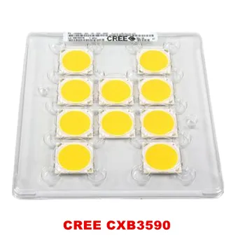 10pcs/veliko Izvirnih Cree COB CXB3590 led CXB 3590 3500K CD vrh Bin 80 ro s koncesijo 36V