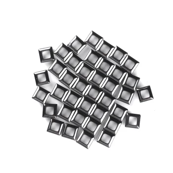 11/18 mm Black Hematit kroglice Kvadratne oblike pribor kroglice Naravni Kamen za DIY Nakit zapestnica Kar Na sklop izbrati velikost