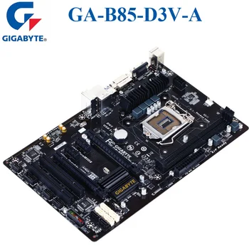 1150 LGA Gigabyte GA-B85-D3V-A Originalne matične plošče USB3.0 DDR3 16 G B85 B85-D3V-Namizni Mainboard SATA3 Systemboard Uporablja