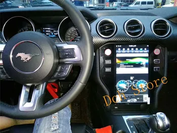 12.1' Navpični Zaslon Tesla Slog Android 9.0 Avto DVD GPS Navigacija Igralec za Ford Mustang PLUS-2020 PX6 CARPLAY