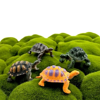 12pcs Simulacije Morske želve Želva figurice Živali model DIY doma dekor miniaturni pravljice vrtu okrasni dodatki sodobne