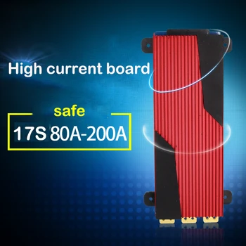 17 60V Litijeva Baterija Protection Board High Current eBike 18650 80A 100A 120A 150A 200A Bilance 17 Cell Li-ion Lipo PCB BMS
