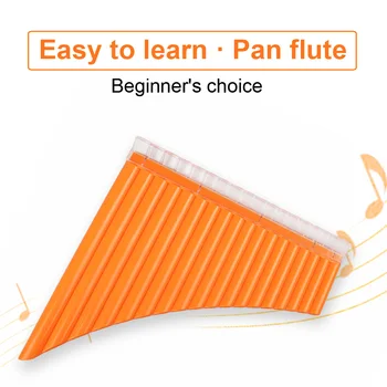 18 Cevi Pan Flavta Panpipe z Vrečka Glasbeni Pihalni Instrument za Začetnike Študent Otroci Otrok Dar Učenja, Poučevanja
