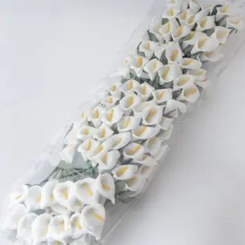 18 mm (96 mm) 144pcs Umetno Cvetje Stamen Pearl Cvet Stamen Cvetlični Stamen Signala Poročno Torto Dekoracijo DIY Opremo