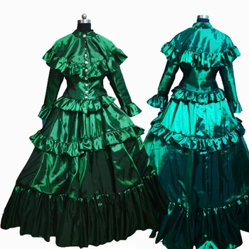 18 Stoletja Državljanske Vojne Južni Belle Obleke večerno Obleko/Viktorijanski Lolita obleke/scarlett obleko US6-26 SC-1024