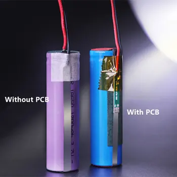 18650 3,7 V Polnilna Litij-ionska Baterija 2200mah 3500mah Ribolov LED Luči Bluetooth Zvočnik 4,2 V Sili Baterije DIY