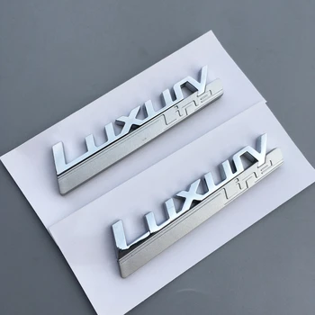1Pc/Veliko ABS Luxury Line Emblemi Značke 3D Nalepke