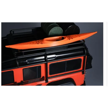 1PCS 3D Tiskanje Simulirani Kajak Kanu Avtomobilski Strešni Okras Mini Čolni za TRX4 Ford Land Rover Defender Wrangler Rock Crawler