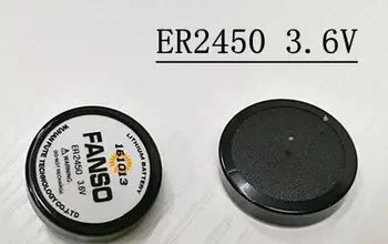 1PCS Gumb baterija ER2450 3,6 V TPMS tlaka v pnevmatikah baterije davčnega nadzora baterije namesto DV-2450