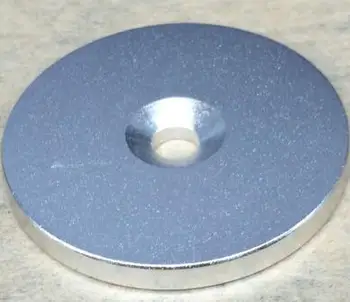 1pcs Super Močan Krog Neodymium Izvrtino Obroč Magnetom 60 mm x 5 mm Luknja:10 mm N50 Neodymium Magnetom