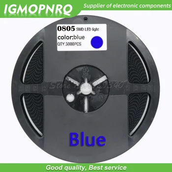 1reel 3000PCS 0805 SMD modra LED diode LED luči IGMOPNRQ