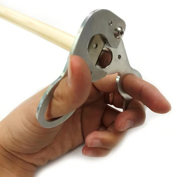2018 Nove Jassinry kovinski Bazen Biljard palica konice rezalno orodje srebro snooker rezanje nož primeren za 9 mm-14 mm nasveti Kitajska