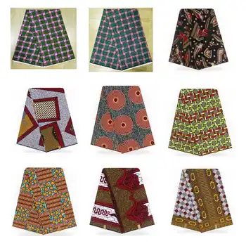 2019 15designs tissus africain hitarget nigerijski bombaž ankara pravi vosek jersey tkanina za ženske obleke