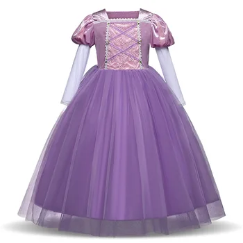 2020 Dekleta Karneval Princesa Obleke Obleke Dolgo Fancy Stranka Obleko Otroci Oblačila Božič Cosplay Kostum Dojencek Dekliška Oblačila