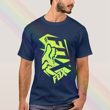 2020 Najnovejši Fox Racinger Zelena Klasičnih T-Shirt Poletne Moške Kratke Rokav Priljubljena Tees Majica Vrhovi Bombaž Unisex