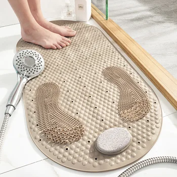 2020 Nov slog PVC wc kopalnica nedrsečo mat gospodinjski kopalnica grind kamen talna obloga tuš sobi masaža stopal mat