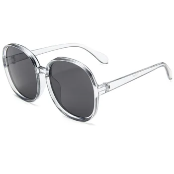 2020 Nove Plastične Classic Vintage Ženske Sončna Očala Veliko Odtenkov Prevelik Krog Okvir Luksuzne Blagovne Znamke Oblikovalec Ženska Očala
