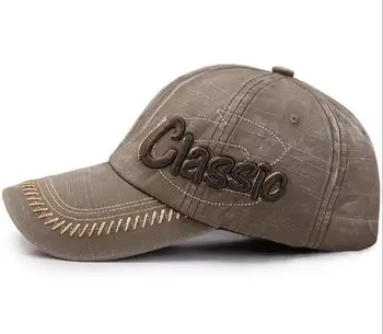 2020 nove unisex vezene baseball skp, preprost stil, nastavljiv kavboj pranje star klobuk v poletje