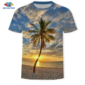 2020 NOVO 3D Tiskanih Plaži moška T-Shirt Risanka Fantasy Hip-Hop-Shirt Poletje Osvežujoč Priložnostne T-Shirt Živali Nekaj Majica Vrh