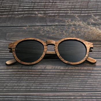 2020 novo bambus, les, sončna očala lesa polarizirana očala, moška očala ženski foto UV400 zaščitna očala