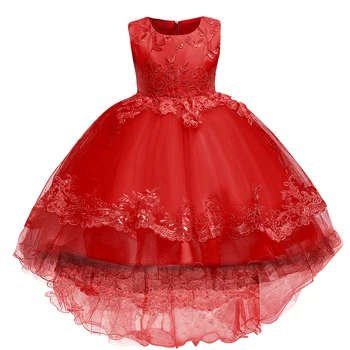 2020 Novo Tassel Obleko za Deklice, Letnik Princesa Obleko za Poroko Večer Otroci Obleke za Dekleta Rojstni dan Baby Girl Obleke