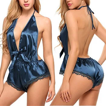 2020 Seksi modra homewear perilo Erotični set porno sex spodnje perilo za ženske erotične Lutke Otroka Obleko More plus velikost pižame FG057