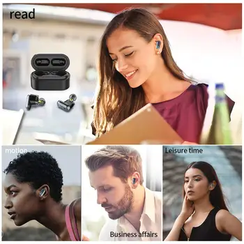2020 ZLOG S101 TWS od QCC3020 Čip Bluetooth Slušalke 10 ur Res Brezžične Stereo Čepkov Močan bas Slušalke S101 500mah