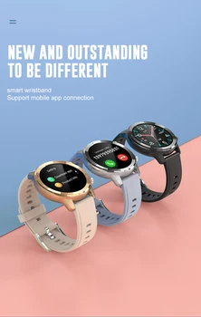 2021 NOVO SANLEPUS Pametno Gledati Moški Ženske IP67 Nepremočljiva Ure Smartwatch Srčnega utripa Za Android Samsung iPhone Xiaomi