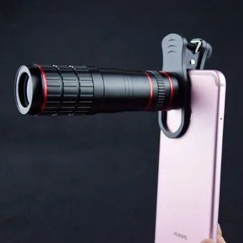 20x Dolgo Poudarek Mobilni Telefon Objektiv za Splošno uporabo Mobilnega Telefona Zoom Objektiv HD, ki se Osredotočajo Učinek Zunanjih Objektiv Kamere