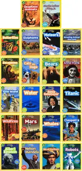 22 Knjige National Geographic Kids Bralci Ravni 3 Tekoče Bralec Angleščini Branje Knjig Pekel Visoka Šola Življenja