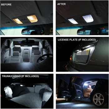 23x Led notranje luči Za BMW serije 5 F07 Gran Turismo avto Led Luči Za Avtomobile razsvetljave, komplet žarnice Canbus