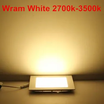 25 Watt Zatemniti Ultra tanek design Zatemniti LED Stropni Vgradni Mrežo Downlight / Slim Kvadratnih LED Navzdol svetlobe Plošča Svetlobe