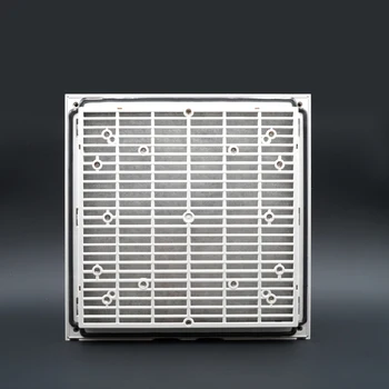 255*255*28 mm ventilator,kabinet zračne mrežice, proizvodnja fan filter, zračni filter za AC DC 17251 150 mm ventilator FK9805