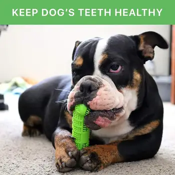 2pcs 2019 Prvotnih Tovarniških EU US Patent Pes Žvečiti Igrače za Hišne živali Molarno Zob Čistilo Ščetkanje Palico Pes zobna ščetka Doggy Kuža Nego