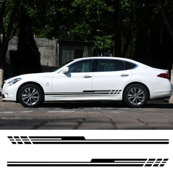 2PCS Avto Strani Krilo Nalepke Za Skoda Maserati Mazda Nissan Opel Peugeot Seat Suzuki Tesla Vinil Film Avto Tuning Accessorie
