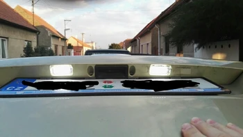 2Pcs Brez Napake LED Številko registrske Tablice Luči izvirnega izdelovalca opreme Zamenjava Sklopa Lučka za Jaguar XF X250 XJ X351